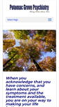Mobile Screenshot of potomacgrovepsychiatry.com